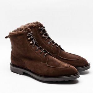 Mens Shearling Lined Boots 